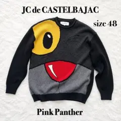 希少・イタリア製JC de CASTELBAJAC ピンクパンサー ニット 48のサムネイル
