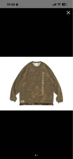 WTAPS DISARMAMENT メッシュ クルーネック カットソーのサムネイル