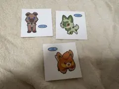 ポケモンシールセット パモ　ニャオハ　イワンコ