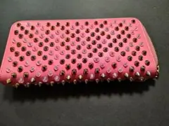 Christian Louboutin　財布 ピンク 中古 ルブタン