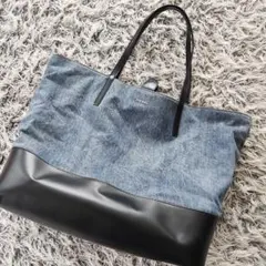 DIESELデニム トートバッグ リバーシブル