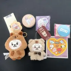 BT21 RJ テディベア　ぬいぐるみ　FLUFFY ジン　BTS たっとんのサムネイル