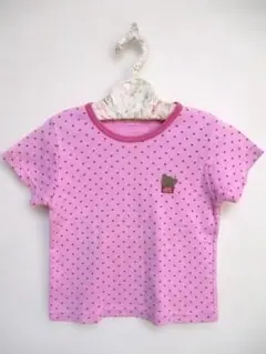 f dash ファミリア ハート模様 ピンク 半袖Tシャツ 110cmのサムネイル