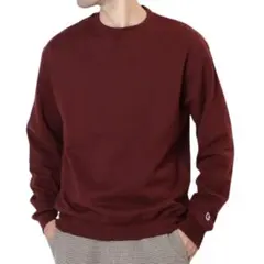 新品❤️Champion クルーネック スウェット バーガンディ　Mのサムネイル