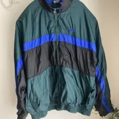 好配色！【NIKE】ナイロンジャケット グリーン/ブルーのサムネイル