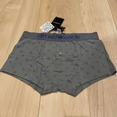 【新品タグ付】EMPORIO ARMANI ボクサーパンツ グレー　S