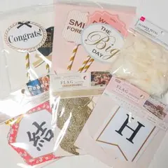 ウエディングフラッグ 結婚式飾り付け 撮影アイテム