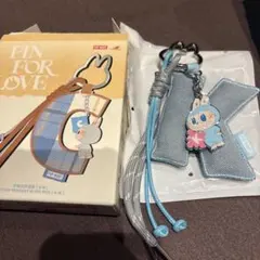 LABUBUラブブ　PINFORLOVEアルファベットイニシャルチャーム K