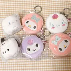 ゆるもふダブルミラー シナモン おてだまコレクション ポチャッコ マイメロ