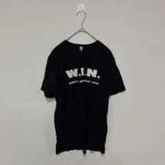 美品✨【M】半袖Tシャツ ブラック 黒 アメカジ ロゴ カジュアル クルーネック