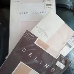 Ralph、CELINE、アツギのパンスト３足セット
