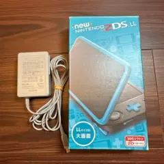 Newニンテンドー2DS LL 本体 ブラック×ターコイズ 4540