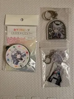 カラフルピーチどぬくさんキーホルダー3個 とおまけ付き！