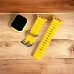 Apple Watch用イエローバンド