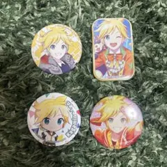 プロセカ 鏡音レン まとめ売り あんスタコラボ 缶バッジ アニメイト