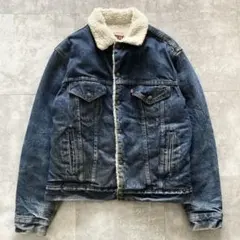 濃紺 希少10000着限定 リーバイス BOSS 1stデニムジャケット L - メルカリ
