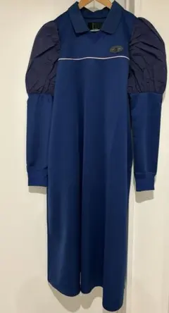 NON TOKYO パフスリーブジャージワンピースのサムネイル