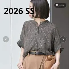 ジャーナルスタンダードレサージュ DEVEAUX GOLDラメモノトーンシャツのサムネイル