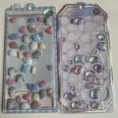 【正規品】ふわふわドロップシール 水族館 海の生き物 らめーるボンボン