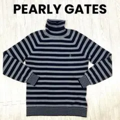 PEARLY GATES ストライプセーター サイズ1