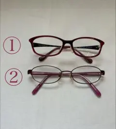 ⭐︎子供メガネ アンファン　& ジルスチュアート　2つセット