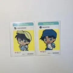 一番くじ　名探偵コナン　店舗特典イラストカード　江戸川コナン　服部平次