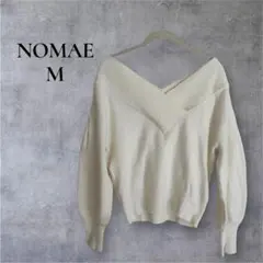 NOMAE Mサイズ オフショルダー ニットセーターのサムネイル