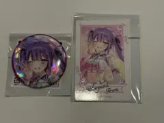 ホロライブ expo fes 缶バッジ チェキ ライブ衣装　常闇トワ