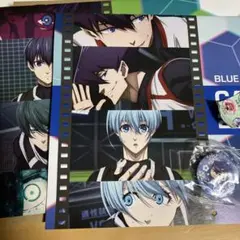 匿名配送3点 くら寿司 ブルーロック カレンダー ① ④ 缶バッジ 旅人 まとめ