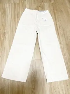 新品タグ付き AMERICAN HOLIC ベイカーデニムパンツ L 綿100のサムネイル