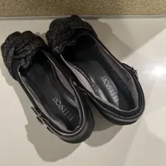 ELLE SPORTリボン付きパンプス