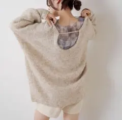 大人気【未使用新品】Kastane カスタネ メラン ジニットプルオーバーニット