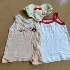プーさんスタイ　肌着2着セット