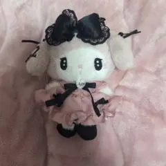 真夜中のメロクロ　マイメロディ　マスコットキーホルダー