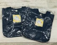 JAL 黒 ナイロン トートバッグ 2個セット