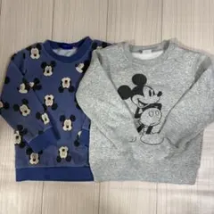 トレーナー 95cm 男の子 Disney ミッキーマウス柄