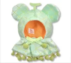 ディズニー ユニベア シークレット コスチューム ポンチョ フルーツ 緑 メロン