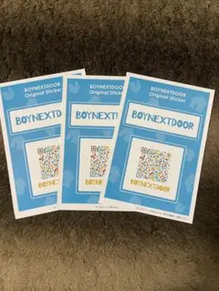 BOYNEXTDOOR オリジナルステッカー ローソン限定 3枚セット