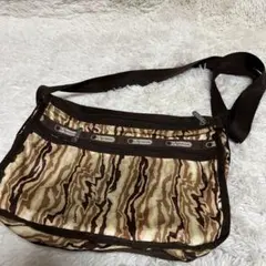 レスポートサック　ショルダーバッグ　レオパード 斜め掛け