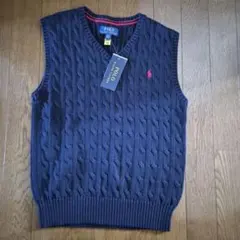 Polo Ralph Lauren ケーブルニットベスト M
