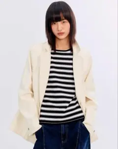 H&M オーバーサイズデニムブレザー　ジャケット