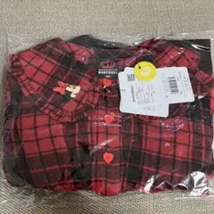 BABYDOLL ミニーマウス シャツドッキングワンピース90cm