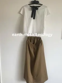 新品タグ付き earth music&ecology セットアップワンピース