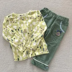 プチジャム　セット　長袖　7分丈パンツ