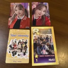 NiziU ミイヒ ファンミ トレカ　ステッカー