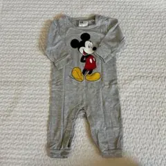 H&M ミッキー ロンパース 2-4month