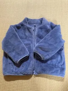 無印良品　フリースジャケット サイズ80 薄い青