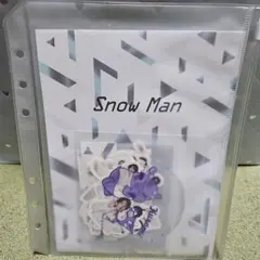 Snow Man フレークシール