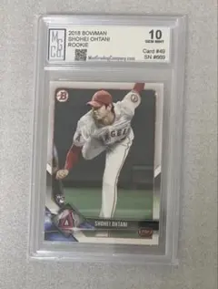 メ*ビ様 鑑定品 PSA9 2018 Bowman 大谷翔平 RC Topps - メルカリ