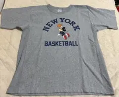 Champion リバースウィーブ グレー半袖tシャツ